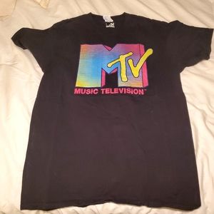 RARE Vintage 80's style mtv shirt